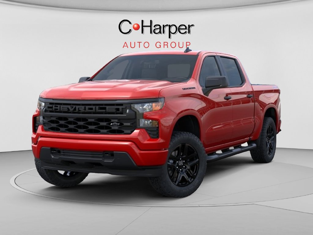 New 2026 Chevrolet Silverado 1500 Custom w/ LPO, Dark Essentials Package AWD/4WD image 8