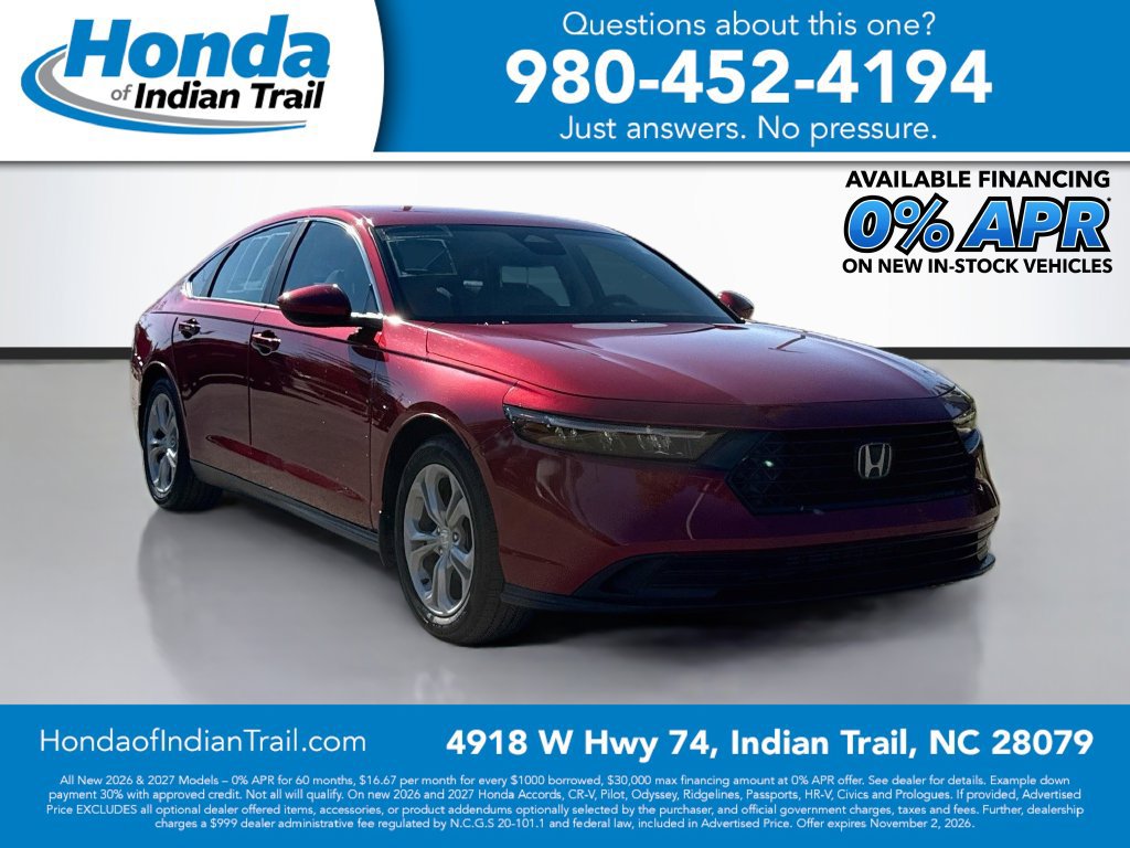 Used 2023 Honda Accord LX 360° Tour