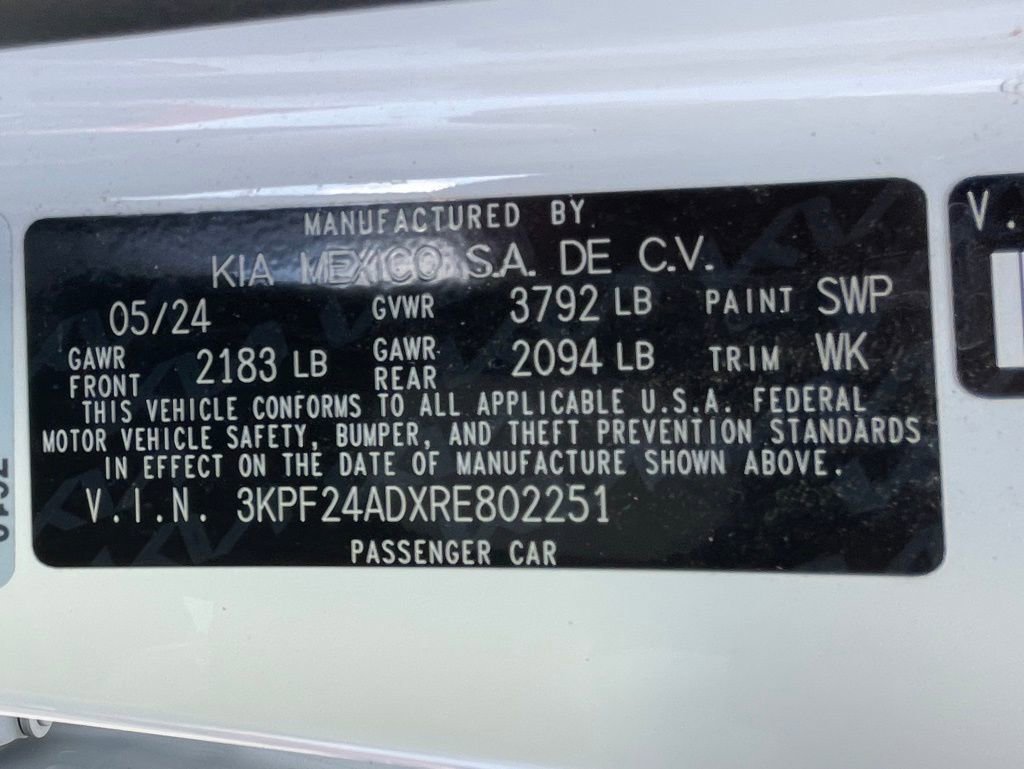 Used 2024 Kia Forte LXS image 30