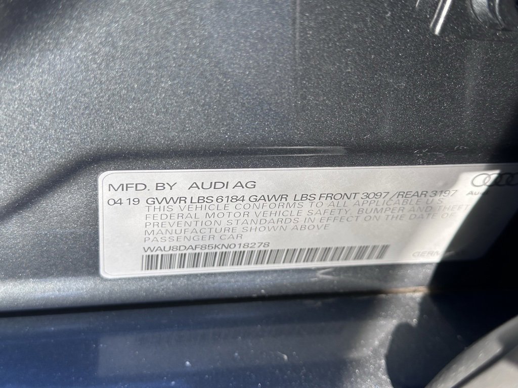 Used 2019 Audi A8 L 3.0T w/ Executive Package image 23