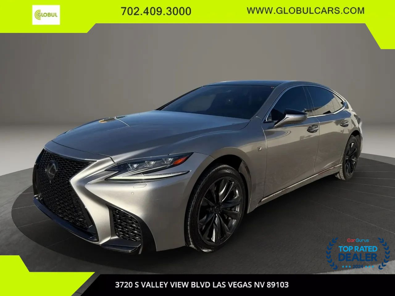 Used 2018 Lexus LS 500 F Sport w/ Performance Package RWD image 1