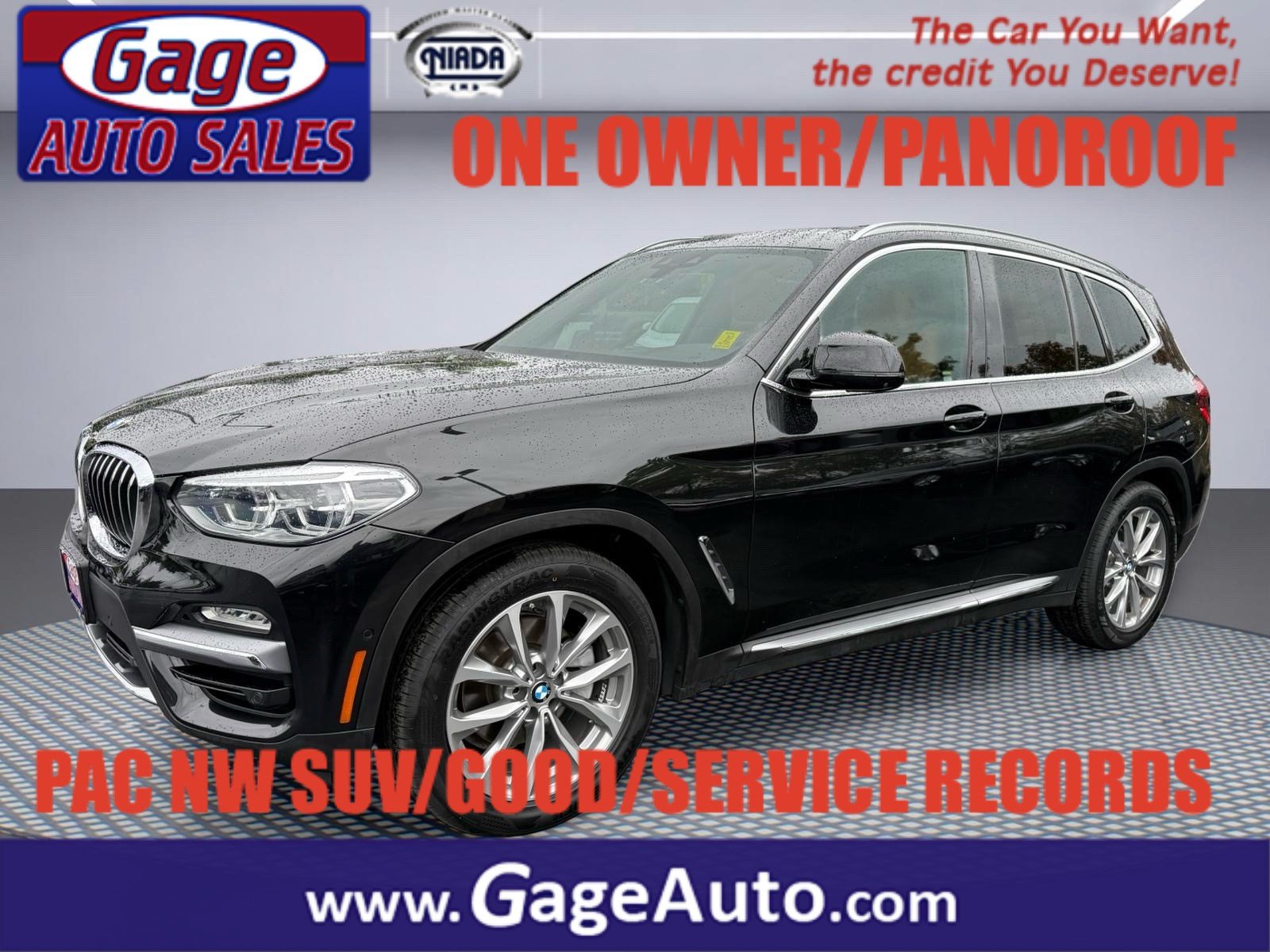 Used 2019 BMW X3 xDrive30i w/ Executive Package AWD/4WD image 1