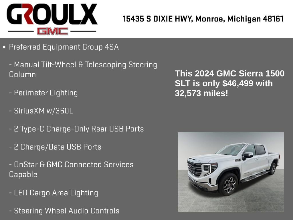 Used 2024 GMC Sierra 1500 SLT w/ SLT Premium Plus Package image 22