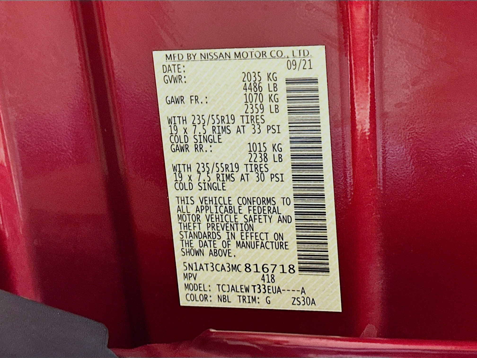 Used 2021 Nissan Rogue SL image 12