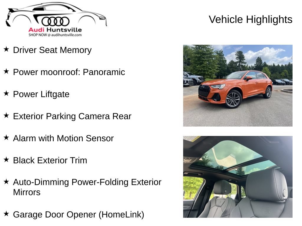 Used 2025 Audi Q3 2.0T Premium w/ Convenience Package AWD/4WD image 12