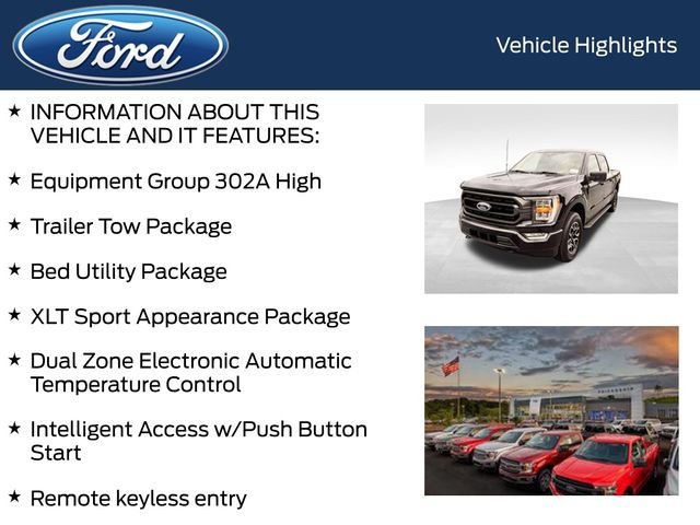Used 2022 Ford F150 XLT w/ Equipment Group 302A High AWD/4WD image 5