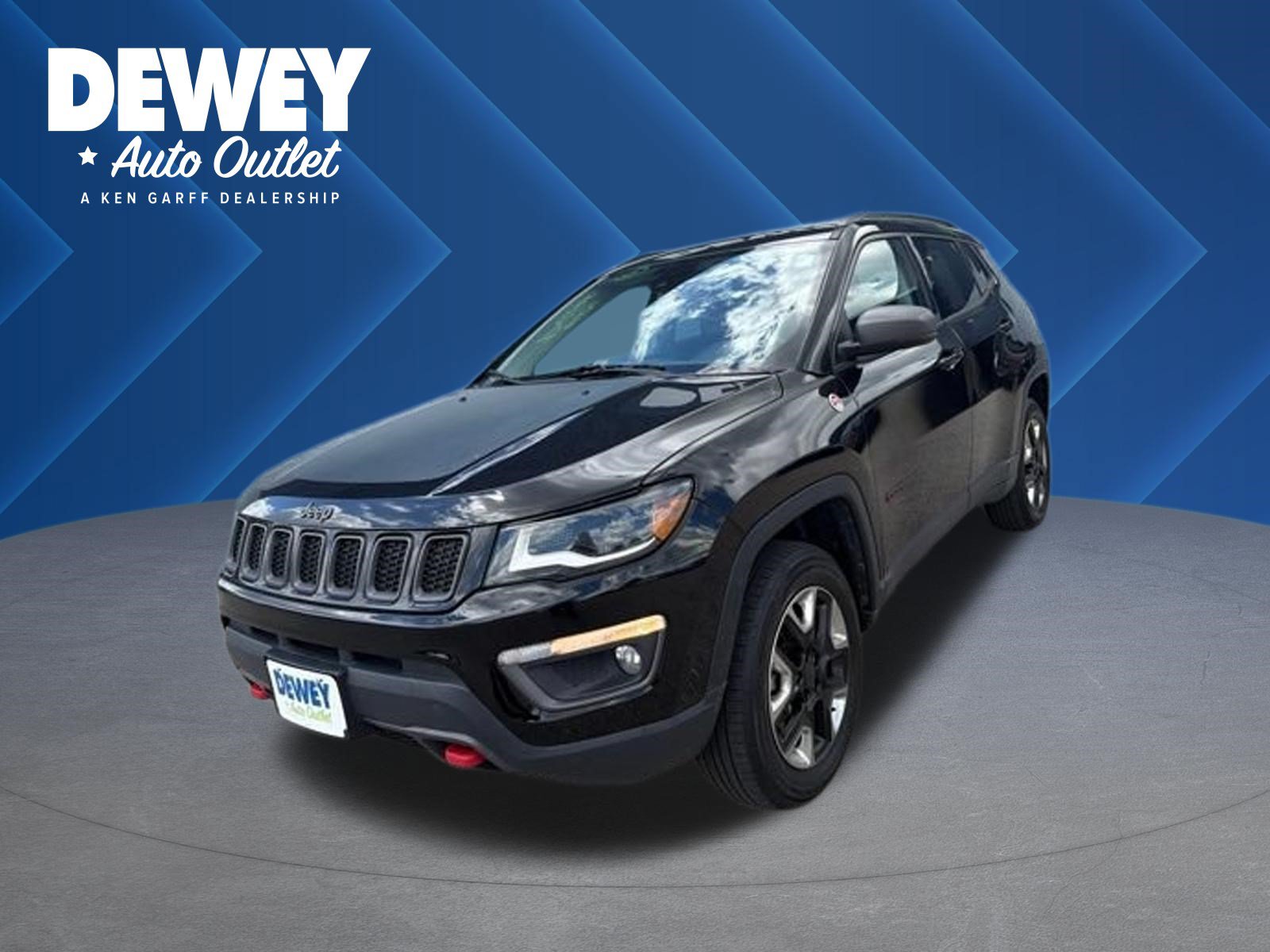 Used 2018 Jeep Compass Trailhawk w/ Leather Interior Group AWD/4WD image 1