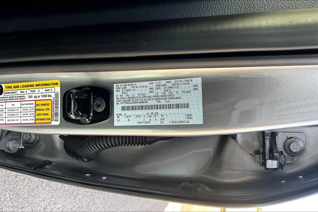 Used 2025 Ford F150 XLT w/ Equipment Group 302A MID AWD/4WD image 12