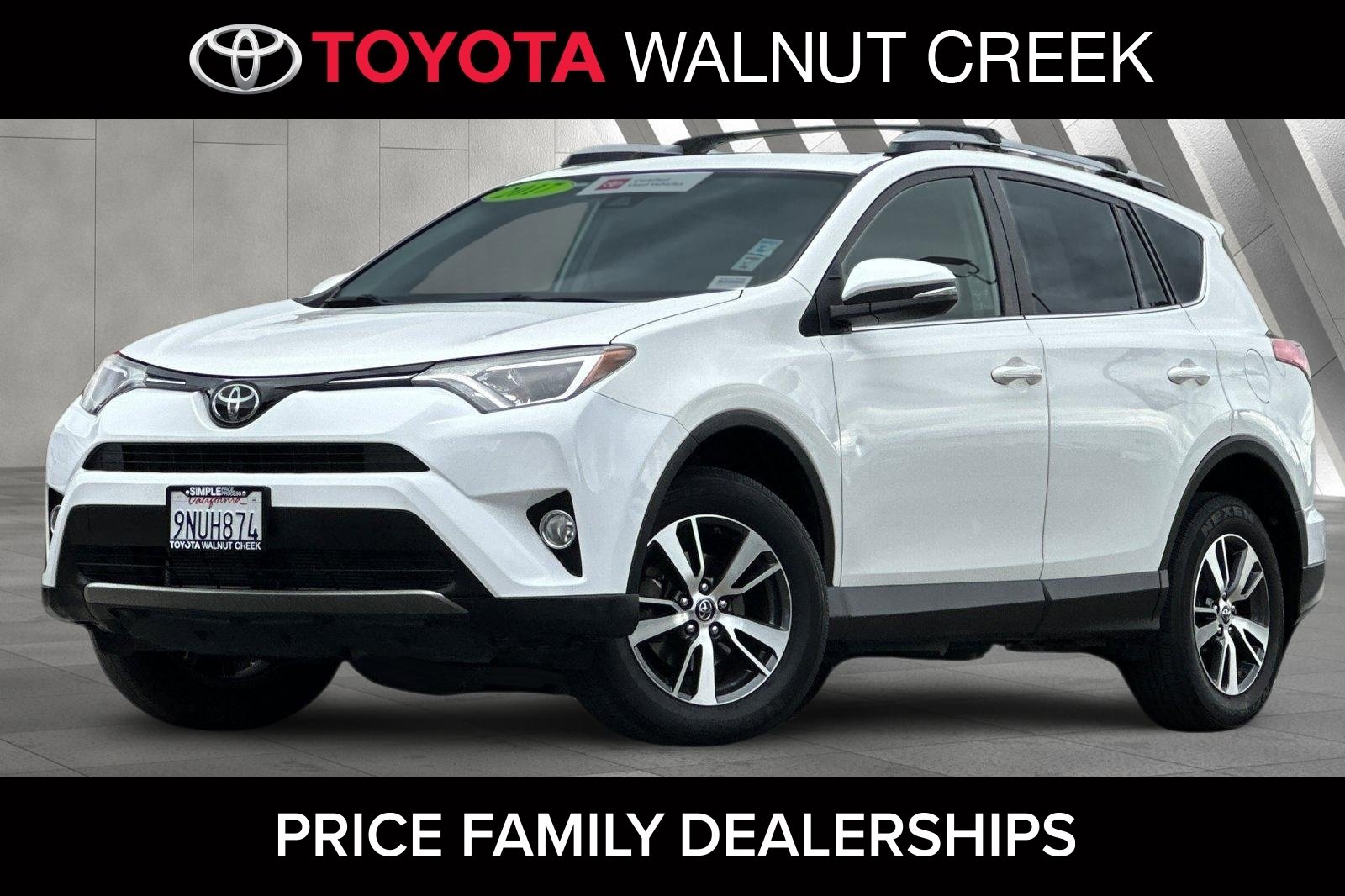 Certified 2017 Toyota RAV4 XLE