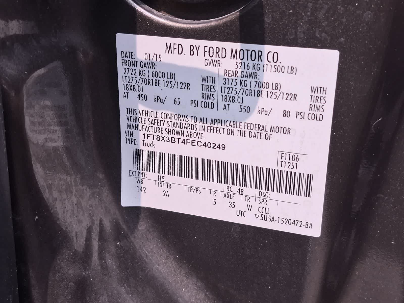Used 2015 Ford F350 XLT w/ XLT Premium Package AWD/4WD image 35