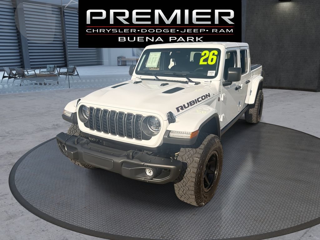 Used 2026 Jeep Gladiator Rubicon w/ Safety Group AWD/4WD image 1