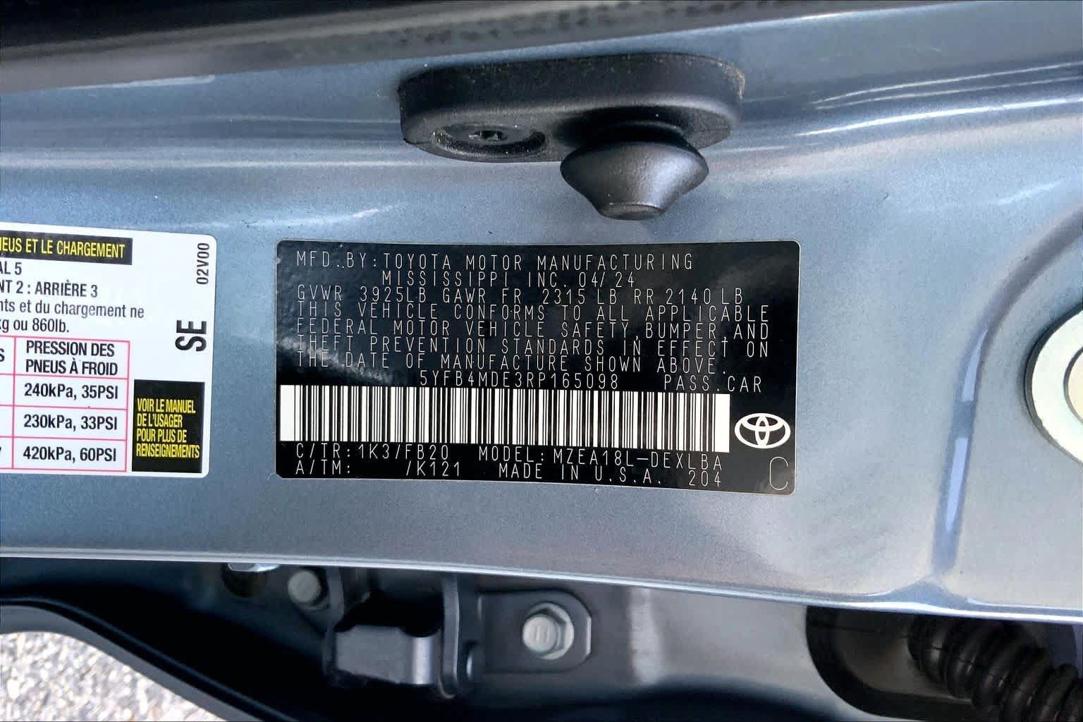 Used 2024 Toyota Corolla LE FWD image 36