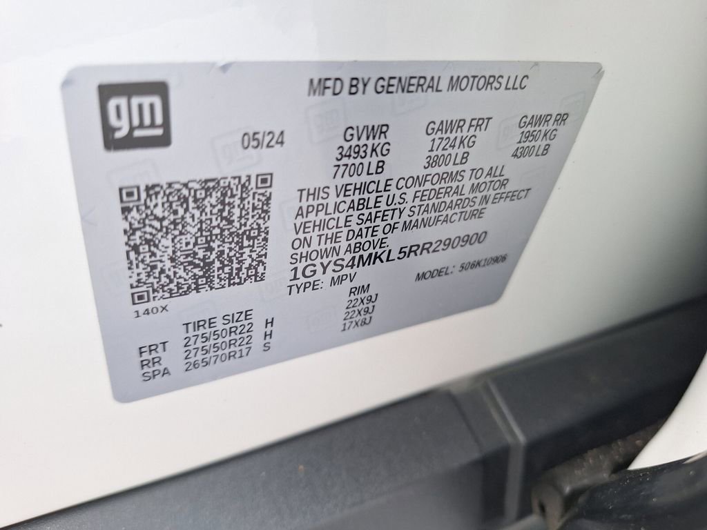 Certified 2024 Cadillac Escalade ESV Premium Luxury Platinum AWD/4WD image 36