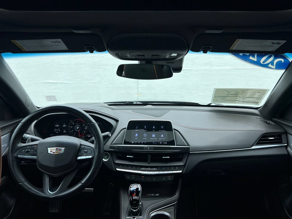 Certified 2024 Cadillac CT4 V w/ Navigation Package RWD image 33