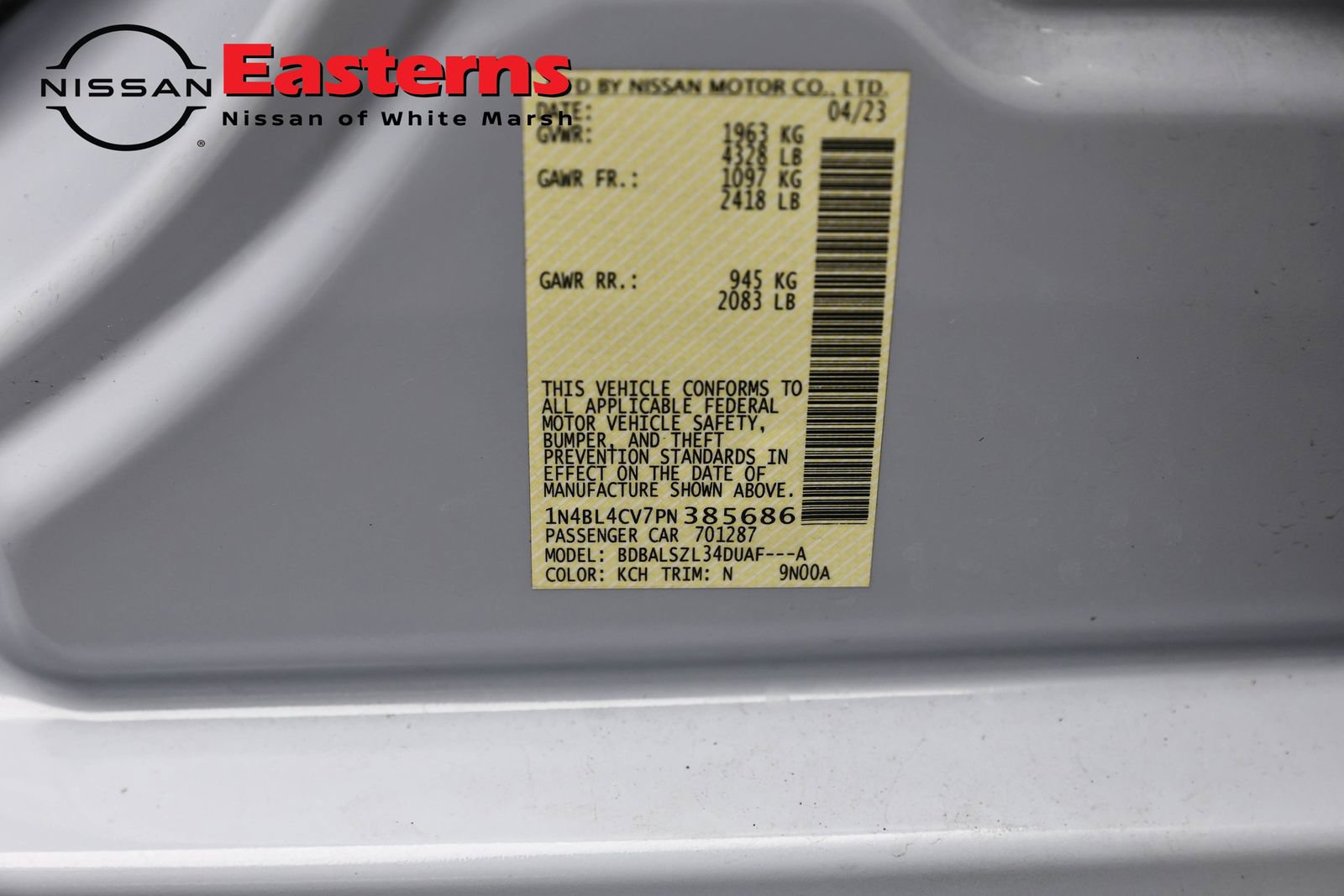 Used 2023 Nissan Altima 2.5 SR w/ SR Premium Package FWD image 36