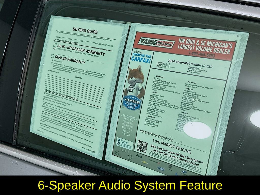 Used 2024 Chevrolet Malibu LT image 13