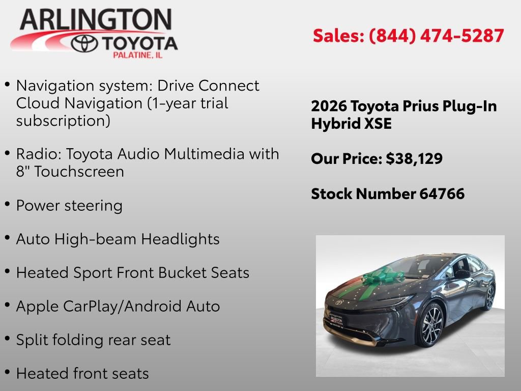 New 2026 Toyota Prius Plug-In Hybrid image 6