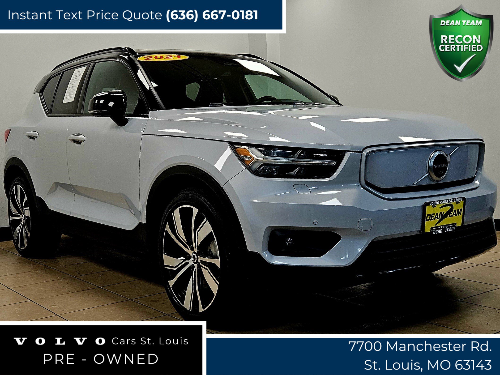 Used 2021 Volvo XC40 P8 Recharge w/ Advanced Package