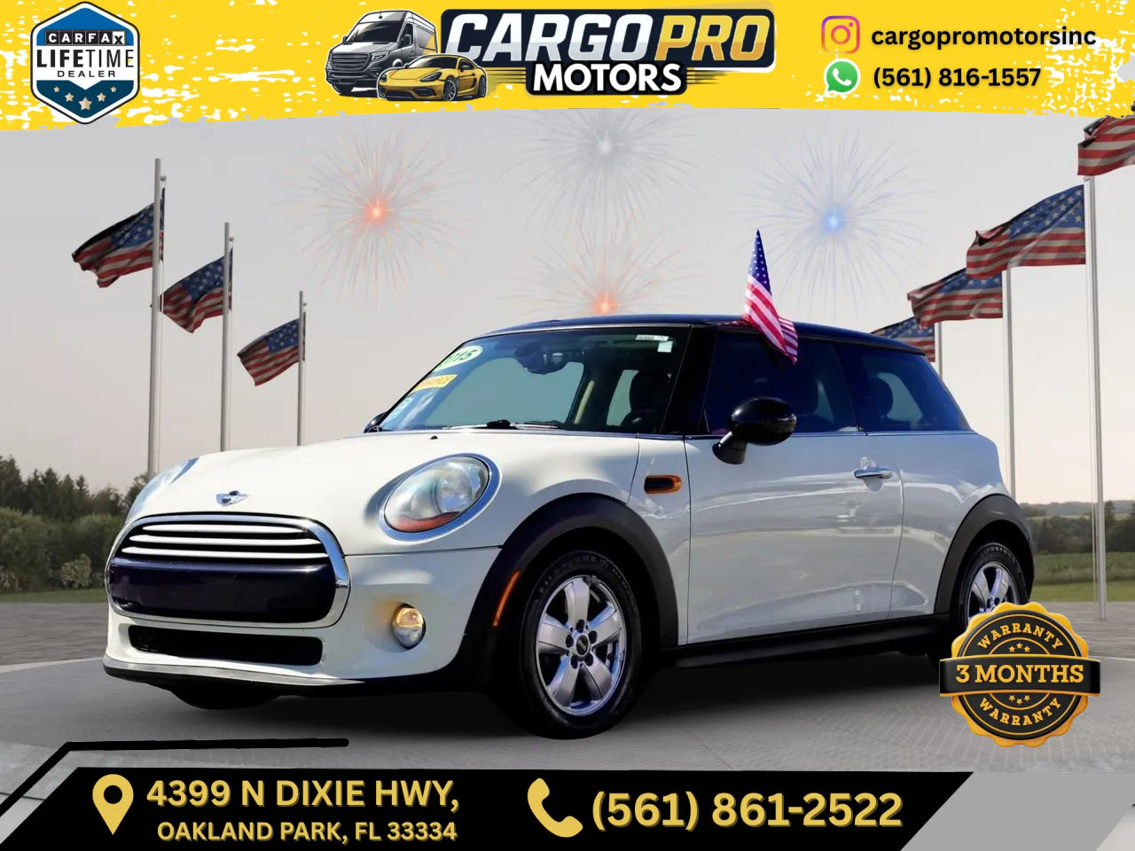 Used 2015 MINI Cooper 2-Door Hardtop image 1