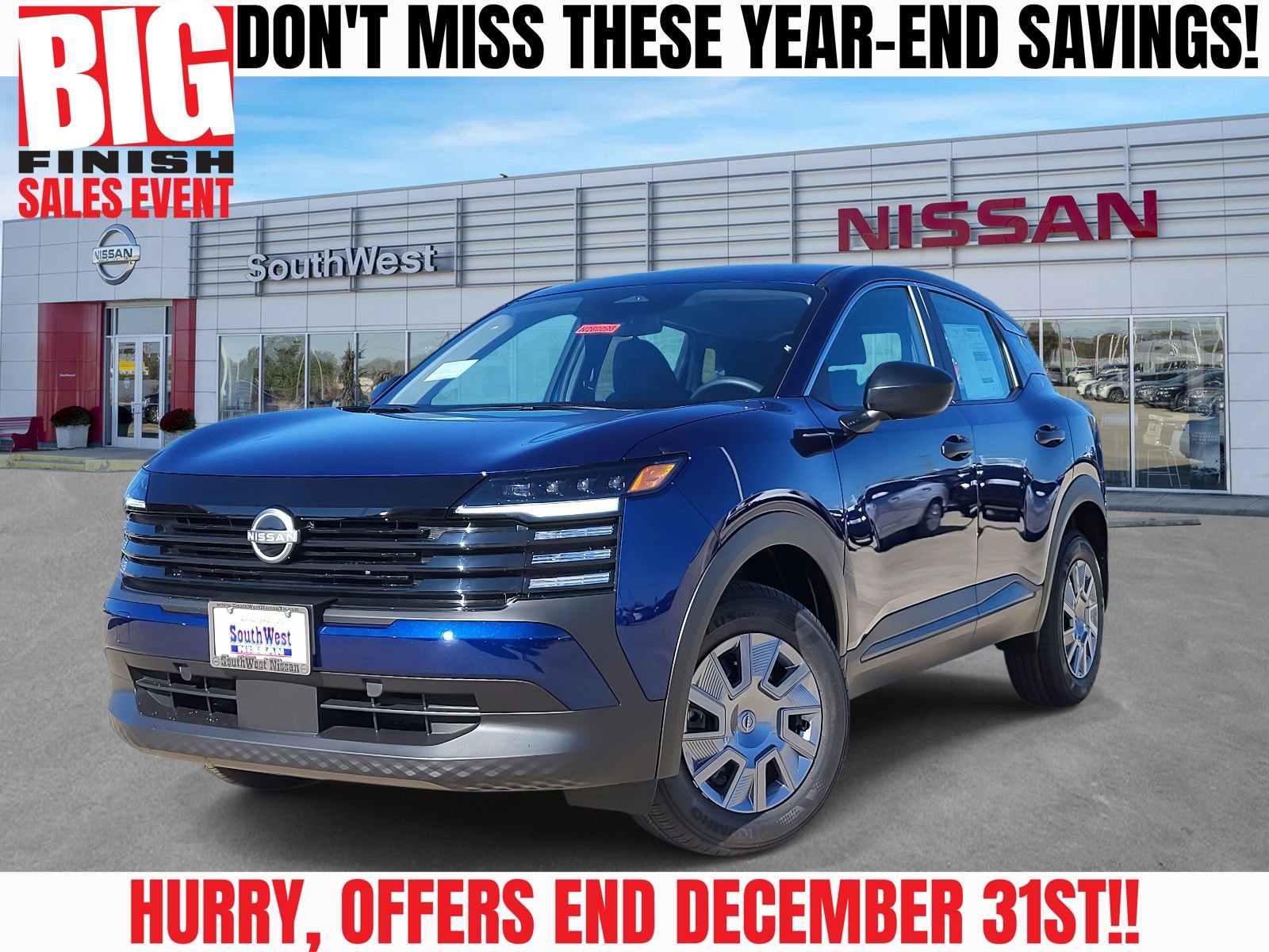 New 2026 Nissan Kicks S image 1