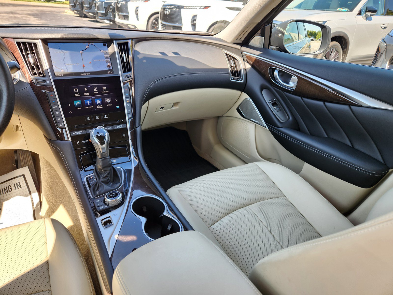 Certified 2018 INFINITI Q50 Luxe w/ Sensory Package (Luxe) AWD/4WD image 14