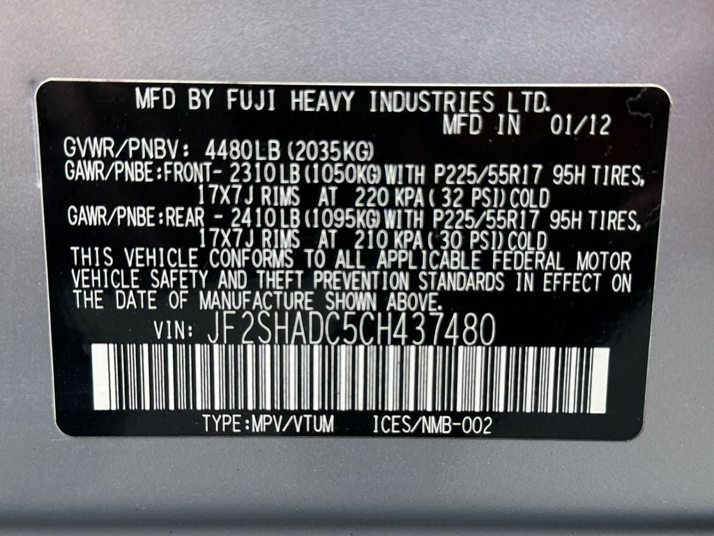 Used 2012 Subaru Forester 2.5X Premium AWD/4WD image 37