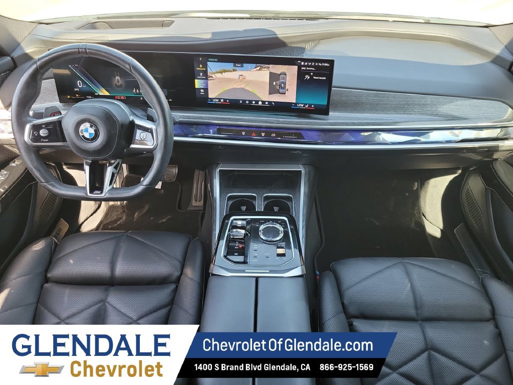 Used 2023 BMW 740i w/ Parking Assistance Package RWD image 14