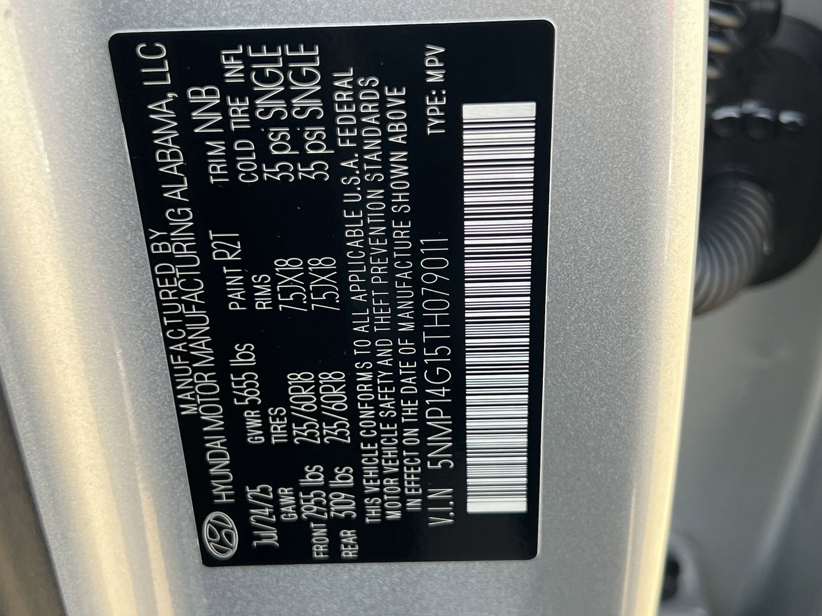 New 2026 Hyundai Santa Fe SE FWD image 20
