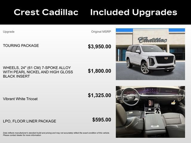 New 2026 Cadillac Escalade Sport w/ Touring Package AWD/4WD image 5