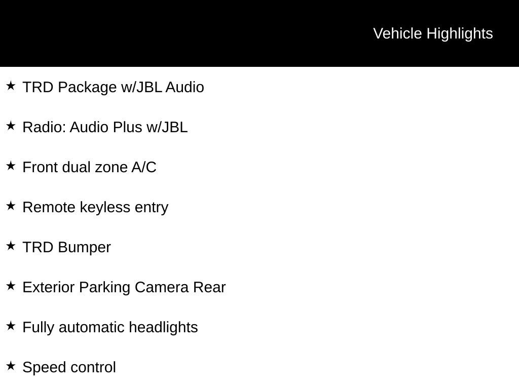 Used 2023 Toyota Camry TRD w/ TRD Package w/JBL Audio FWD image 39