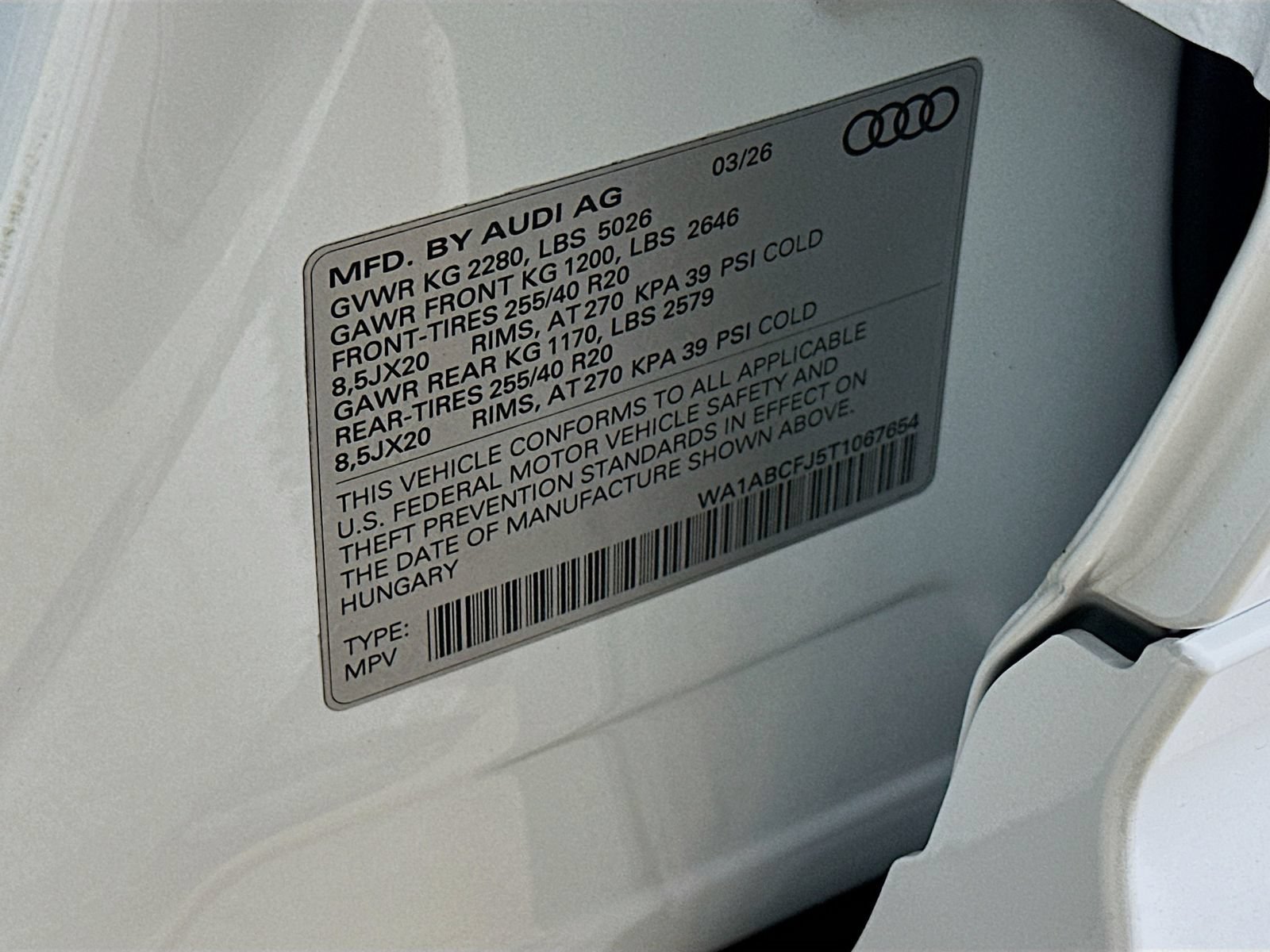 Used 2026 Audi Q3 quattro 2.0T AWD/4WD image 46