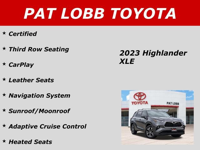 Used 2023 Toyota Highlander XLE FWD image 42
