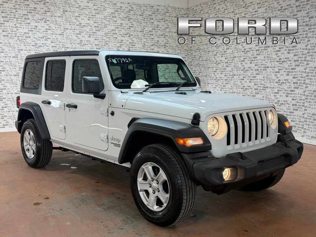 Used 2021 Jeep Wrangler Unlimited Sport image 1