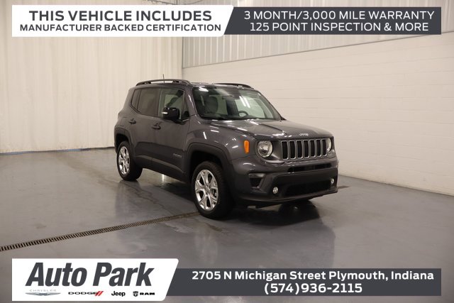 Certified 2022 Jeep Renegade Limited