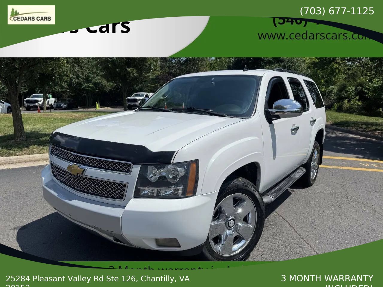 Used 2013 Chevrolet Tahoe LT w/ Suspension Package, Off-Road