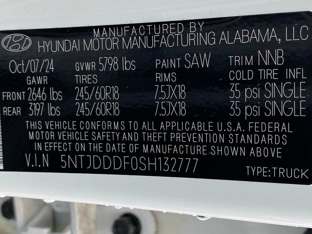 Certified 2025 Hyundai Santa Cruz XRT AWD/4WD image 41