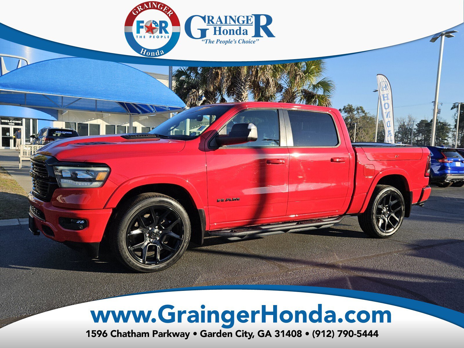Used 2021 RAM 1500 Laramie image 1