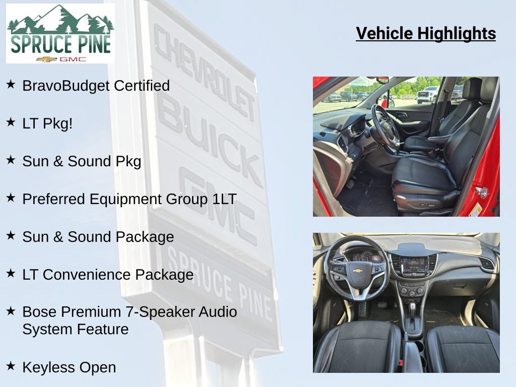 Used 2020 Chevrolet Trax LT w/ Sun & Sound Package AWD/4WD image 8