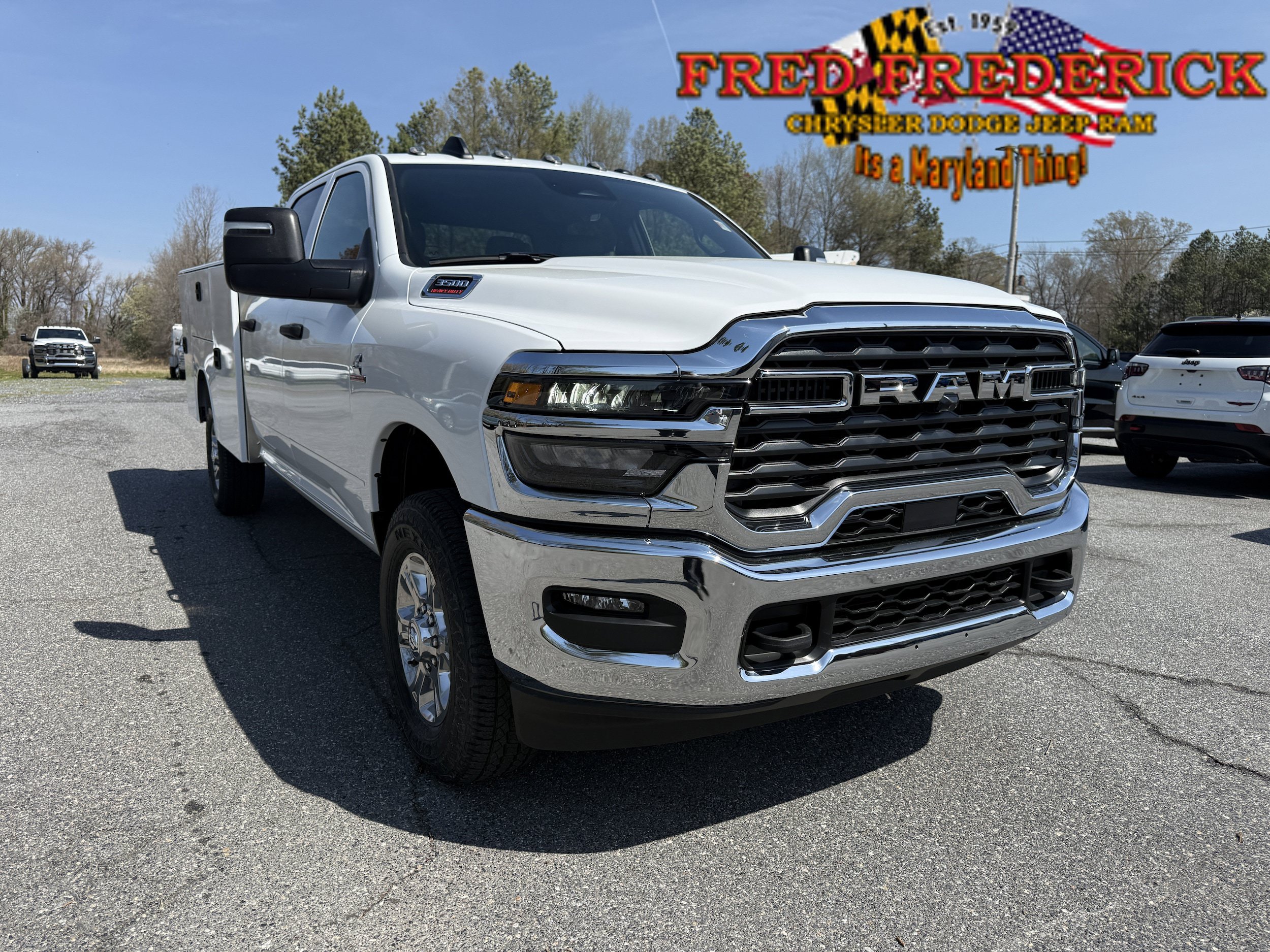 New 2026 RAM 3500 Tradesman w/ Chrome Appearance Group AWD/4WD image 1