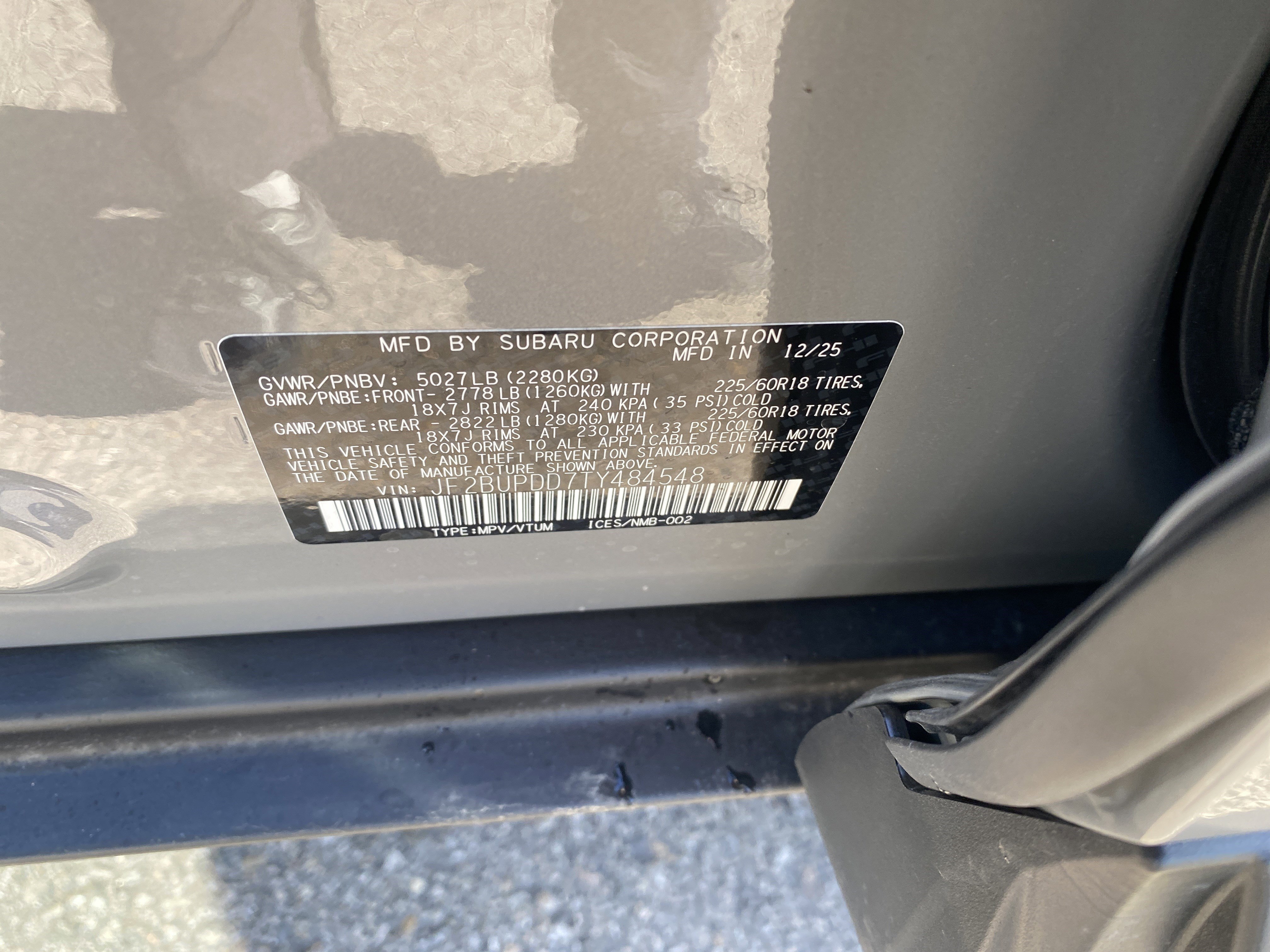 New 2026 Subaru Outback Limited image 27