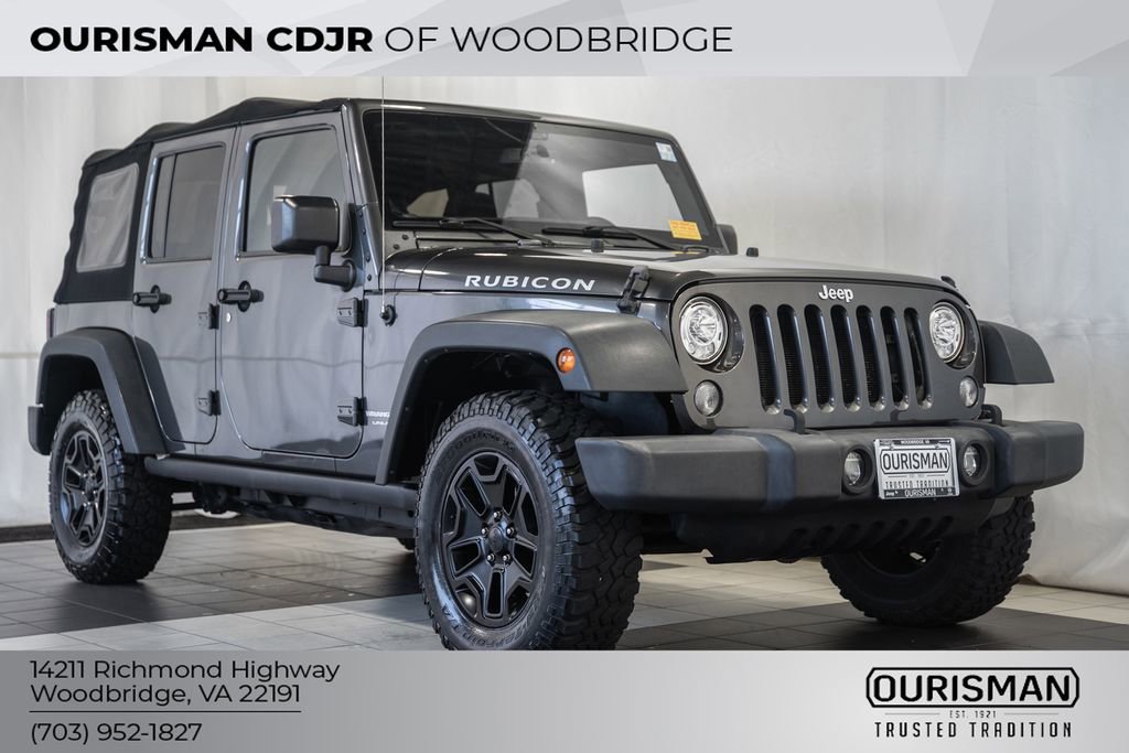 Used 2018 Jeep Wrangler Unlimited Rubicon w/ Connectivity Group