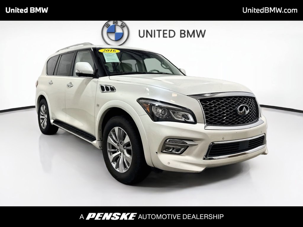 Used 2016 INFINITI QX80 2WD w/ Driver's Assistance Package image 3
