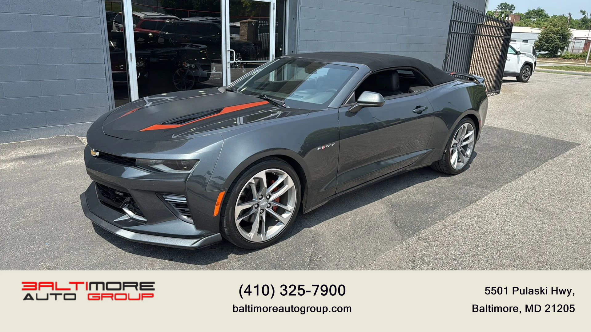 Used 2017 Chevrolet Camaro SS w/ 50th Anniversary Edition image 3