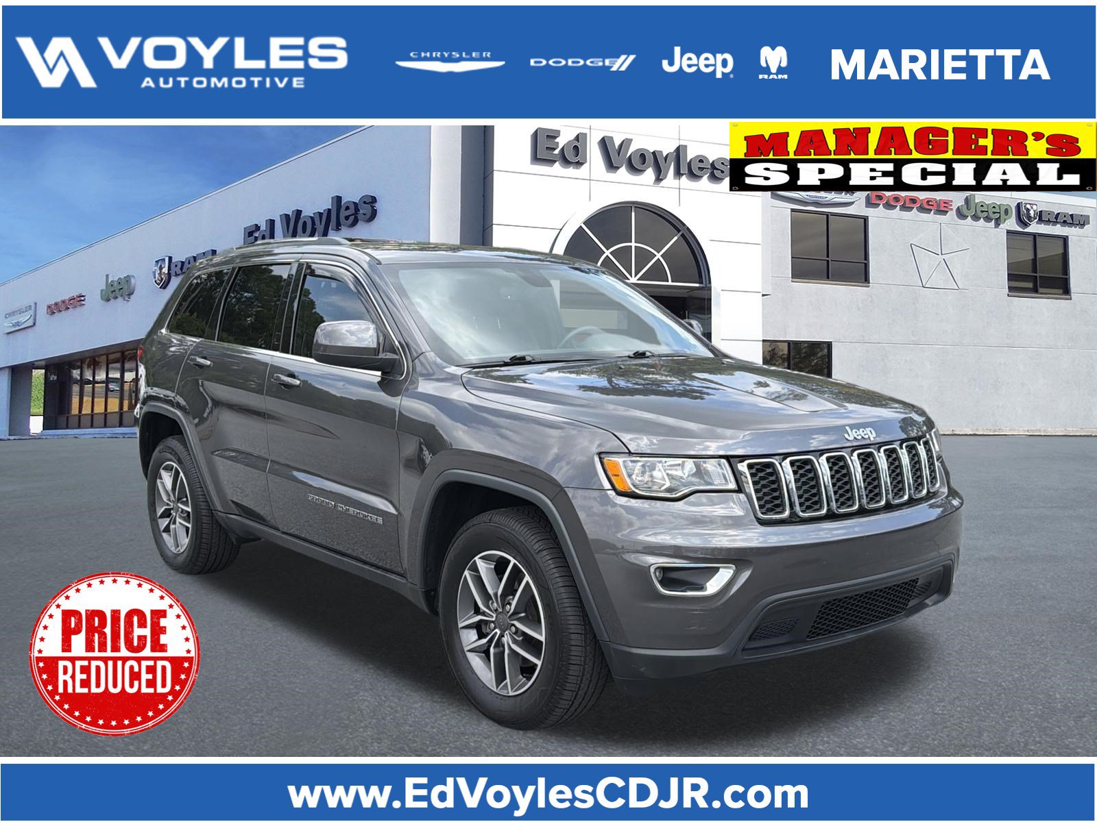 Used 2019 Jeep Grand Cherokee Laredo w/ Laredo X Package RWD image 1