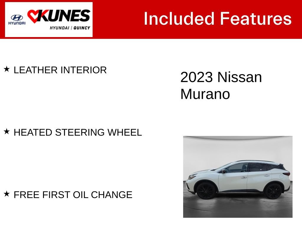 Used 2023 Nissan Murano SL AWD/4WD image 3