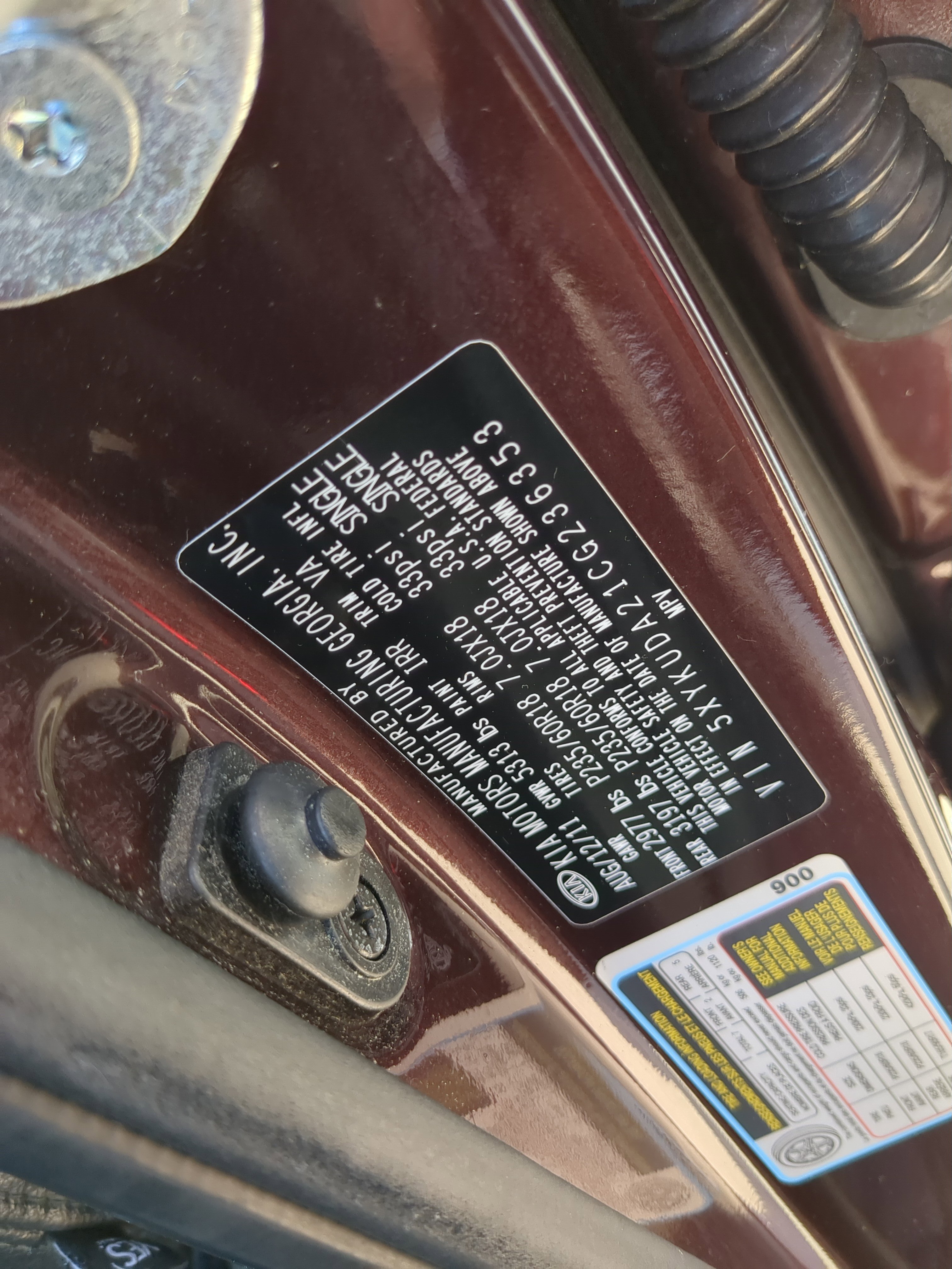 Used 2012 Kia Sorento EX image 27