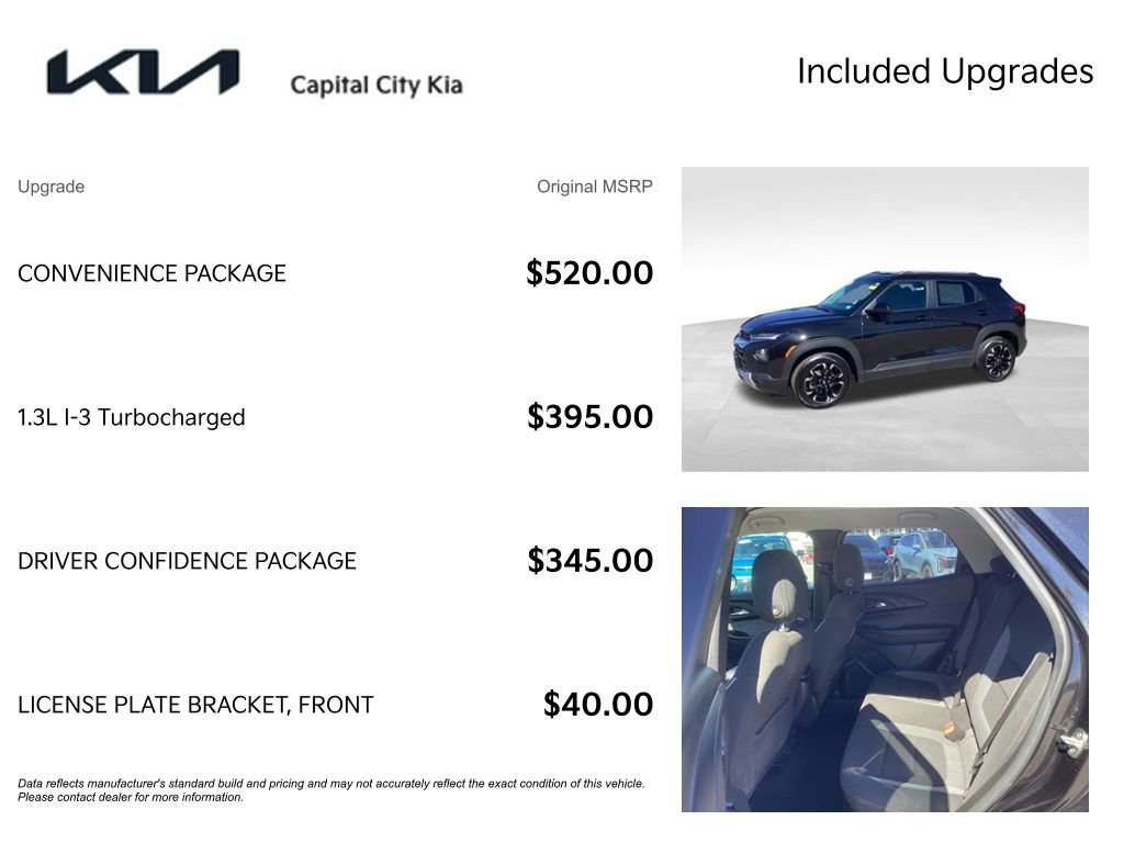 Used 2023 Chevrolet TrailBlazer LT w/ Convenience Package FWD image 4