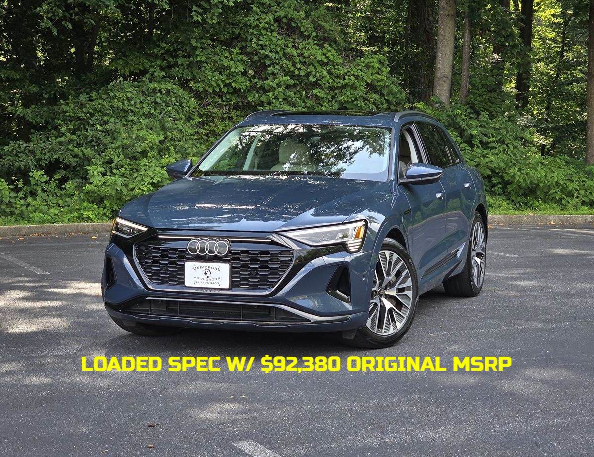 Used 2024 Audi Q8 e-tron Prestige w/ Prestige Package