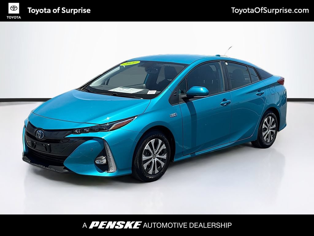 Certified 2021 Toyota Prius Prime Limited w/ Carpet Mat Package (TMS) FWD image 1