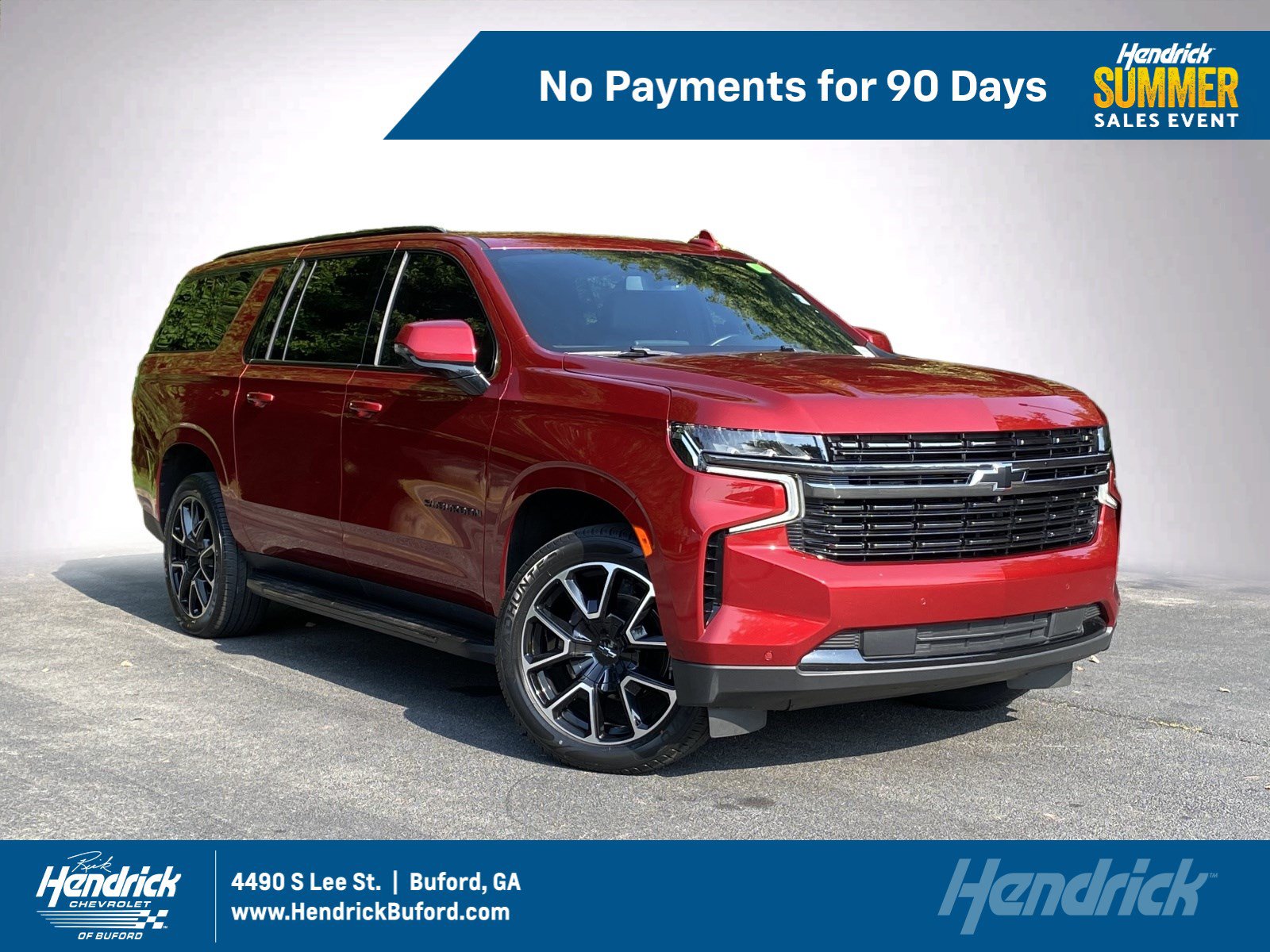Used 2022 Chevrolet Suburban RST w/ Luxury Package AWD/4WD image 1